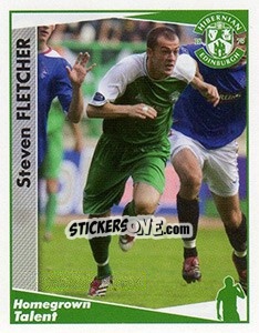 Figurina Steven Fletcher - Scottish Premier League 2006-2007 n. 242 - Panini