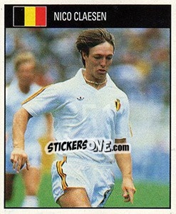 Cromo Nico Claesen - World Cup 1990 n. 251 - Orbis