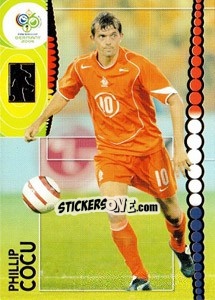 Figurina Phillip Cocu - FIFA World Cup Germany 2006. Trading Cards n. 154 - Panini