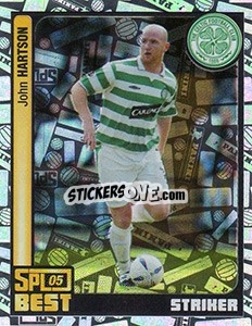 Cromo John Hartson - Scottish Premier League 2004-2005 n. 225 - Panini