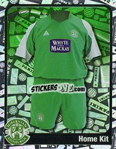 Figurina Kit - Scottish Premier League 2004-2005 n. 236 - Panini