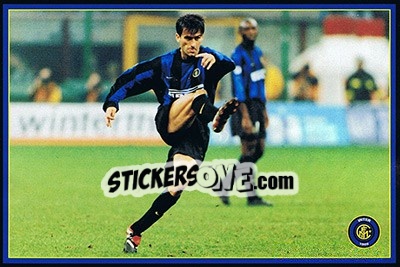 Cromo Christian Panucci - Inter 2000 n. 23 - Ds