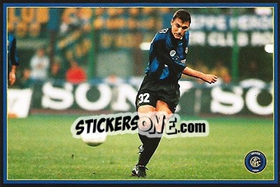 Cromo Christian Vieri - Inter 2000 n. 47 - Ds