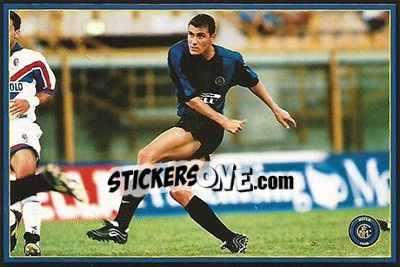 Cromo Christian Vieri - Inter 2000 n. 51 - Ds