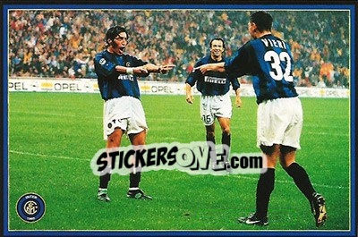 Cromo Ivan Zamorano - Inter 2000 n. 61 - Ds