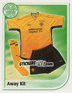 Cromo Away Kit - Scottish Premier League 2002-2003 n. 41 - Panini