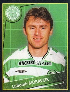 Cromo Lubomir Moravcik - Scottish Premier League 2001-2002 n. 55 - Panini