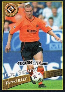 Figurina Derek Lilley (Top scorer) - Scottish Premier League 2001-2002 n. 114 - Panini