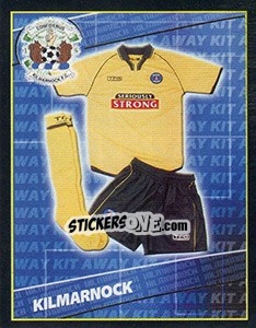Figurina Away Kit - Scottish Premier League 2001-2002 n. 268 - Panini
