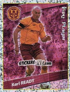 Figurina Karl Ready (Key Player) - Scottish Premier League 2001-2002 n. 364 - Panini