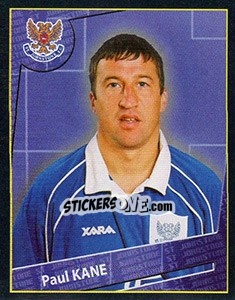 Cromo Paul Kane - Scottish Premier League 2001-2002 n. 414 - Panini