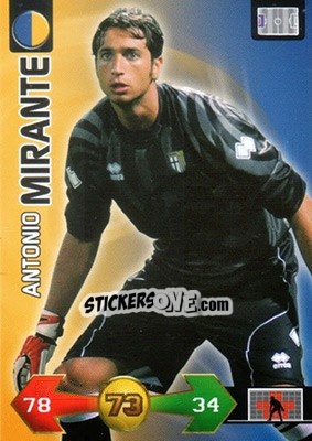 Cromo Antonio Mirante - Calciatori 2009-2010. Adrenalyn XL n. 286 - Panini