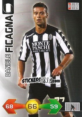 Sticker Daniele Ficagna - Calciatori 2009-2010. Adrenalyn XL n. 345 - Panini
