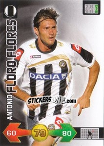 Sticker Antonio Floro Flores - Calciatori 2009-2010. Adrenalyn XL n. 376 - Panini