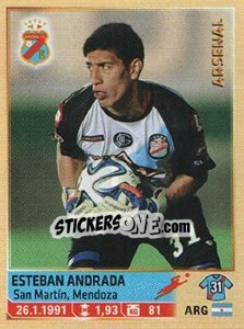 Figurina Andrada - Fùtbol Argentino 2014 n. 11 - Panini