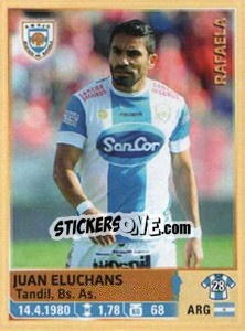 Figurina Eluchans - Fùtbol Argentino 2014 n. 27 - Panini