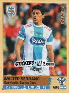 Figurina Serrando - Fùtbol Argentino 2014 n. 36 - Panini