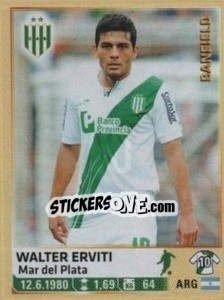 Figurina Erviti - Fùtbol Argentino 2014 n. 50 - Panini