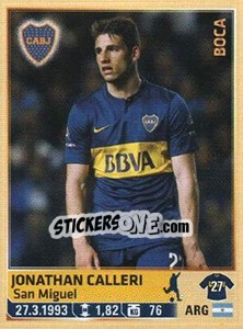 Figurina Calleri - Fùtbol Argentino 2014 n. 81 - Panini