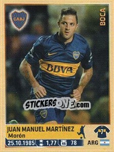 Figurina Martinez - Fùtbol Argentino 2014 n. 84 - Panini