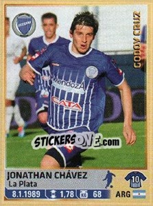 Sticker Chavez - Fùtbol Argentino 2014 n. 139 - Panini