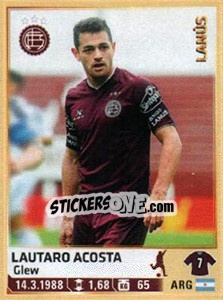 Sticker Acosta - Fùtbol Argentino 2014 n. 173 - Panini