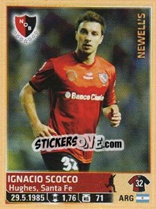 Cromo Scocco - Fùtbol Argentino 2014 n. 189 - Panini