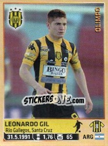 Figurina Gil - Fùtbol Argentino 2014 n. 199 - Panini