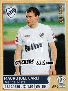 Figurina Carli - Fùtbol Argentino 2014 n. 211 - Panini