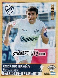 Figurina Brana - Fùtbol Argentino 2014 n. 213 - Panini