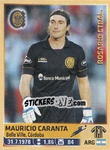 Cromo Caranta - Fùtbol Argentino 2014 n. 255 - Panini