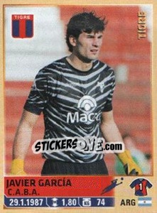 Figurina Garcia - Fùtbol Argentino 2014 n. 286 - Panini