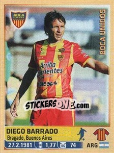 Figurina Barrado - Fùtbol Argentino 2014 n. 352 - Panini