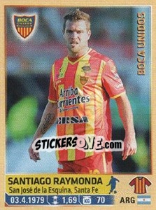 Figurina Raymonda - Fùtbol Argentino 2014 n. 353 - Panini