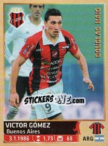 Figurina Gomez - Fùtbol Argentino 2014 n. 378 - Panini