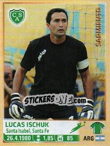 Figurina Ischuk - Fùtbol Argentino 2014 n. 462 - Panini