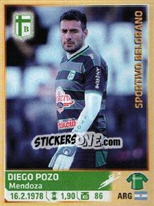Cromo Pozo - Fùtbol Argentino 2014 n. 470 - Panini