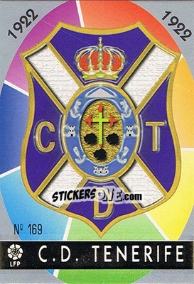 Cromo 169. ESCUDO - Las Fichas De La Liga 1997-1998 n. 244 - Mundicromo