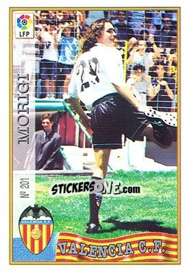 Figurina 201. Morigi - Las Fichas De La Liga 1997-1998 n. 291 - Mundicromo