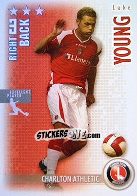 Sticker Luke Young - Shoot Out Premier League 2006-2007 n. 74 - Magicboxint