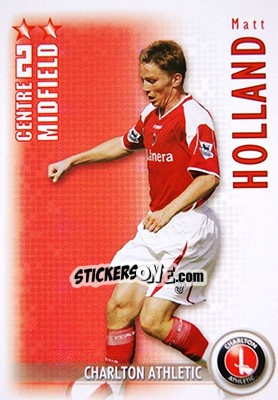 Cromo Matt Holland - Shoot Out Premier League 2006-2007 n. 81 - Magicboxint