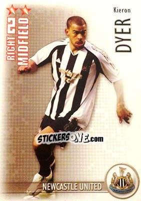 Cromo Kieron Dyer - Shoot Out Premier League 2006-2007 n. 224 - Magicboxint