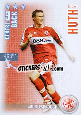 Sticker Robert Huth - Shoot Out Premier League 2006-2007 n. u38 - Magicboxint