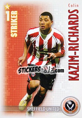 Cromo Colin Kazim-Richards - Shoot Out Premier League 2006-2007 n. u53 - Magicboxint