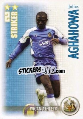 Figurina Julius Aghahowa - Shoot Out Premier League 2006-2007 n. u69 - Magicboxint