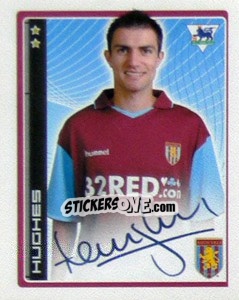Figurina Aaron Hughes - Premier League Inglese 2006-2007 n. 39 - Merlin