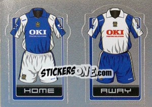 Cromo The Kits (a/b) - Premier League Inglese 2006-2007 n. 350 - Merlin