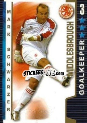 Cromo Mark Schwarzer - Shoot Out Premier League 2004-2005 n. 235 - Magicboxint