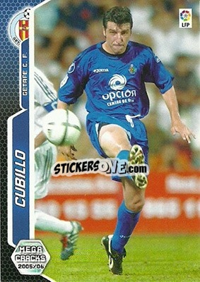 Figurina Cubillo - Liga 2005-2006. Megacracks n. 173 - Panini