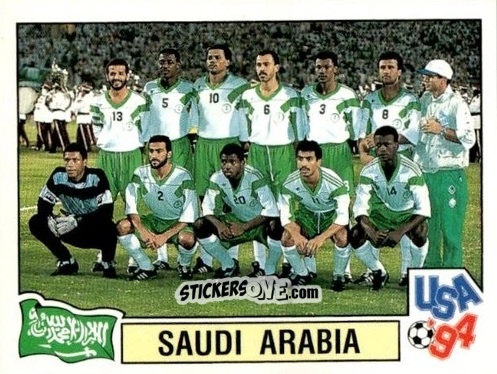 Sticker Team - FIFA World Cup USA 1994 n. 444 - Panini